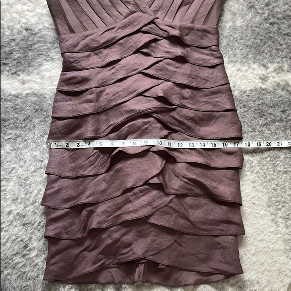 Adrianna Papell Mauve Sleeveless Dress - Picture 7 of 14